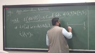 Lecture 12 Part 6 Approximation Lemma Defining Stochastic Integral An example [upl. by Griggs]