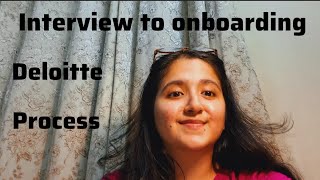 Deloitte Interview to Onboarding Process  Gauri Guglani deloitte interview onboarding [upl. by Holli]