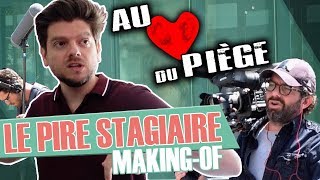 Making Of  Pire Stagiaire S1  pâtissier coiffeuse comptable agent immo pépiniériste garagiste [upl. by Rubbico138]