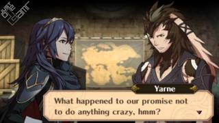 Fire Emblem Awakening  Yarne amp Lucina Support Conversations [upl. by Ekoorb]