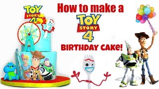 How to make a Toy Story 4 cake [upl. by Adnawuj]