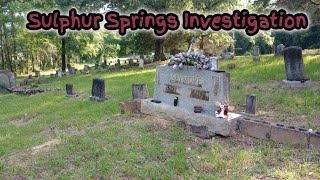 Sulphur Springs Cemetery who spoke to US during our investigation [upl. by Tdnarb]