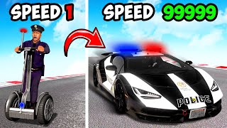 SLOWEST To FASTEST POLICE CAR in GTA 5 [upl. by Nocaj]