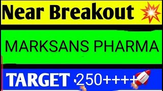 MARKSANS PHARMA SHARE LATEST NEWS TODAYMARKSANS PHARMA SHARE TARGETMARKSANS PHARMA SHARE ANALYSIS [upl. by Aerdnaed]