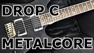 C Minor  Metalcore Drop C  Backing Track  150BPM [upl. by Isabel]