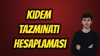 Ücretsiz Kıdem Tazminatı Hesaplama İŞÇİMATİK [upl. by Leber]