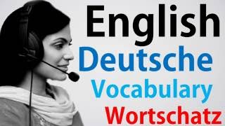 Video42 DeutschEnglisch Wortschatz Übersetzung German English Englisch Lernen 8Klasse Sätze [upl. by Wiersma863]