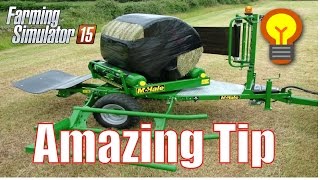 Cheap Silage Production  Amazing Tip  Courseplay  Farming Simulator 2015  Gameplay [upl. by Neivad]