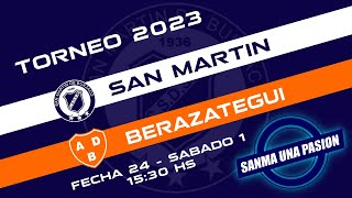 Fecha 24 San Martín de Burzaco vs Berazategui  EN VIVO [upl. by Paco]