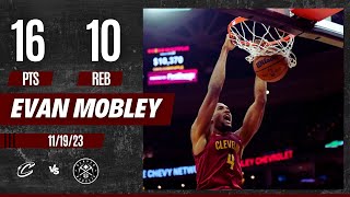 Evan Mobley  Highlights vs Denver Nuggets 16 PTS 10 REB 5 AST 2 BLK 811 FG [upl. by Atiloj]