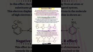 Resonance Effect  Mesomeric Effect neet2025 cuet2024 class11 class12chemistry resonanceeffect [upl. by Grim]