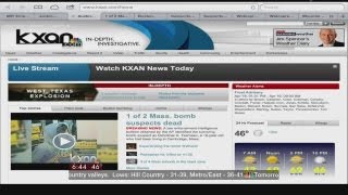 KXANcom UPDATE Boston bombing suspects April 19 2013 [upl. by Dareece]