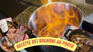 RECETTE DES ROGNONS AU PORTO DERWAN 😋 [upl. by Bergen359]