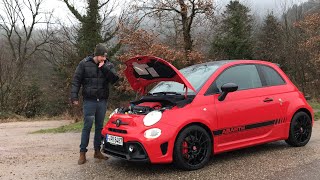 Im 2019 Abarth 595 Competizione 180 PS auf Hasenjagd 🌳 🐰  Fahrbericht  Review  TestDrive [upl. by Steady]