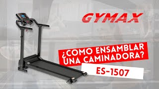 ¿Cómo Ensamblar una Caminadora Armar Trotadora ES1507 de GYMAX  Gymaxcol [upl. by Babs]