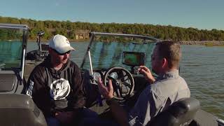 Lowrance Hook2 Series GPS on the water Charting [upl. by Arther]