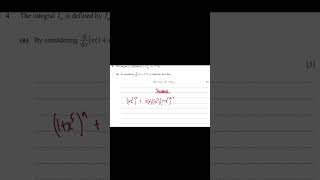 Recurrence relations between integrals maths highereducation learn [upl. by Lejeune]