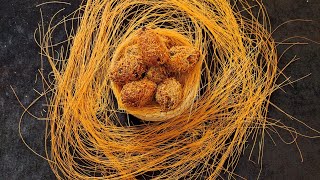 BIRD NEST WITH VERMICELLI [upl. by Atnaloj]