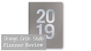 Orange Circle Studio 17 Month Planner Review [upl. by Kaufman]