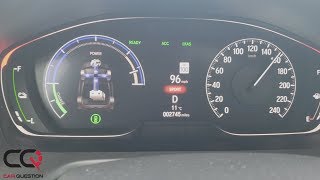 Honda Accord Hybrid Acceleration Test  060 mph times  0100 Kmh [upl. by Enetsuj855]