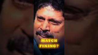 Darkest Day in the History of Indian Cricket 😱 Kapil Dev Match Fixing 1996 trending cricket icc [upl. by Pavlish]