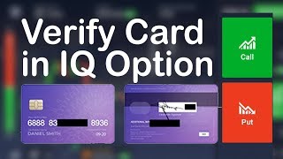 How To Verify Card In IQ Option  IQ Option Card Verification Guide Step By Step [upl. by Erikson]