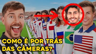 ENTREVISTEI O PARTICIPANTE BRASILEIRO DO MRBEAST  Como é participar de um vídeo do MrBeast [upl. by Toinette609]