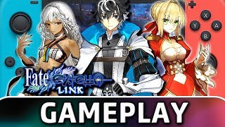 FateExtella Link  First 60 Minutes on Switch [upl. by Huei]