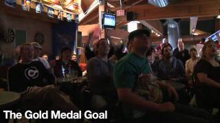 2010 Olympics  Crosbys Gold Medal Goal Reaction [upl. by Beichner368]