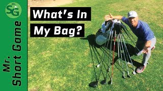 Whats In My Golf Bag  The Clubs I Play  Mr Short Game [upl. by Esyle]