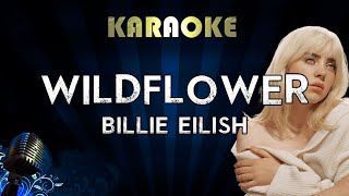 Billie Eilish  WILDFLOWER Karaoke [upl. by Broder]