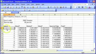 EEG Frequency Analysis  AcqKnowledge Demonstration [upl. by Barbaraanne]