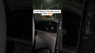 060 In Tesla Model 3 Performance 🔥🤯😳  tesla teslamodel3 [upl. by Uriel874]