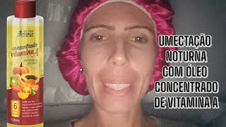 UMECTAÇÃO NOTURNA COM ÓLEO CONCENTRADO DE VITAMINA A SUPER PODEROSA COSMÉTICOS PROBELLE [upl. by Autry223]