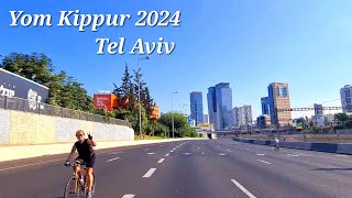 YOM KIPPUR 2024 IN TEL AVIV [upl. by Reiniar857]