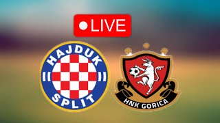 hajduk split vs hnk gorica uživo nogometna utakmica danas 2024  Hrvatska prva liga prijenos uživo [upl. by Ainotna]