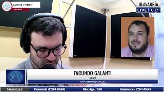 Facundo Galanti en Informándonos 110 [upl. by Aniuqahs]