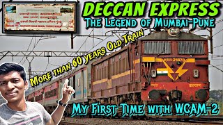 🚂DECCAN EXPRESS TRAIN TRAVEL VLOG Pune to Mumbai  Scenic Lonavala Ghats Route  Naveen Kumar [upl. by Clarette]