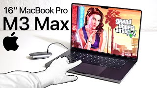 7000 MacBook Pro M3 Max Unboxing  Running Windows Games GTA5 Cyberpunk 2077 [upl. by Abernon420]