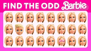 Find the ODD One Out  Barbie Edition 👱‍♀️❤️👱‍♂️ Barbie Movie 2023 Quiz [upl. by Ruhnke]