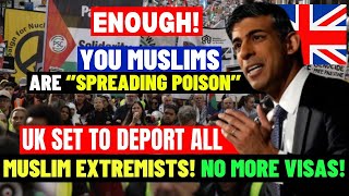 No More Visas For Muslims In UK UK New Rules To Deport All Muslim Extremist Preachers amp Islamists [upl. by Ameerahs]