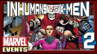 Inhumans VS XMen 2 การตัดสินใจขององค์ราชินี Marvel Events [upl. by Onaicilef]