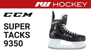 CCM Super Tacks 9350 Skate Review [upl. by Nomahs]