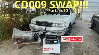 FischRacingTech cd009 to ls400 swap prep [upl. by Vaios]