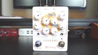 Keeley Electronics Caverns Delay Reverb V2  10 Ambient Guitar Tones [upl. by Anilrats]