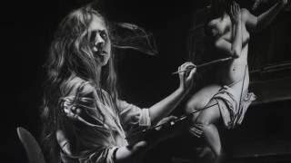 INCREDIBLE 650 HOURS DRAWING  HYPERREALISM Art  Artemisia Gentileschi by Emanuele Dascanio [upl. by Imik]