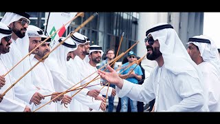 Arab Men Traditional Dance  United Arab Emirates UAE [upl. by Nabetse]