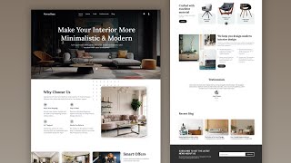 Build Responsive ECommerce Landing Page Using HTML CSS amp JavaScript [upl. by Yerhpmuh]