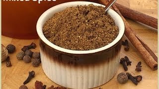 How to Make Mixed Spice  Perfect For Your Apple Pies Puddings and Desserts [upl. by Nosyerg]