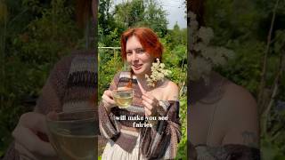 🧚 Making fairy tea 🍵 with foraged meadowsweet flowers 💚 [upl. by Gypsie]